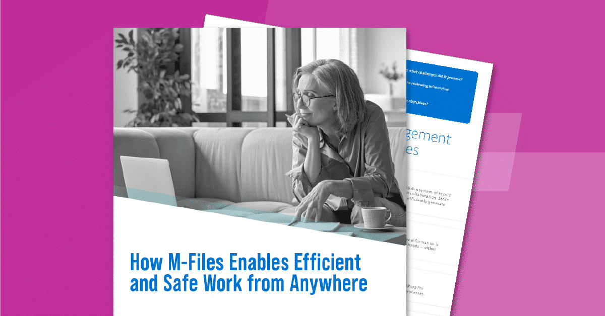 How M-Files Enables
