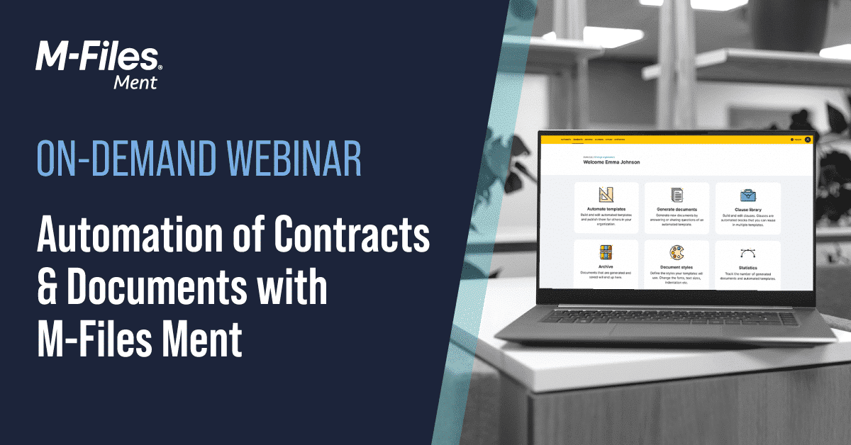 Automation of contracts