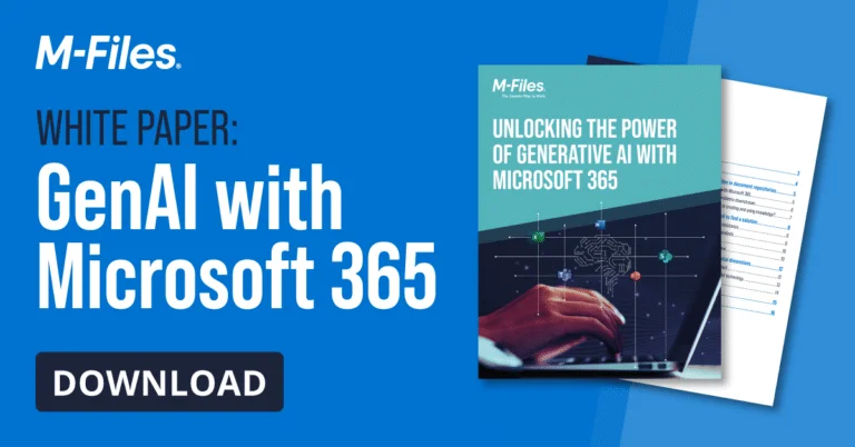 Microsoft 365 Copilot Integration with Context | M-Files