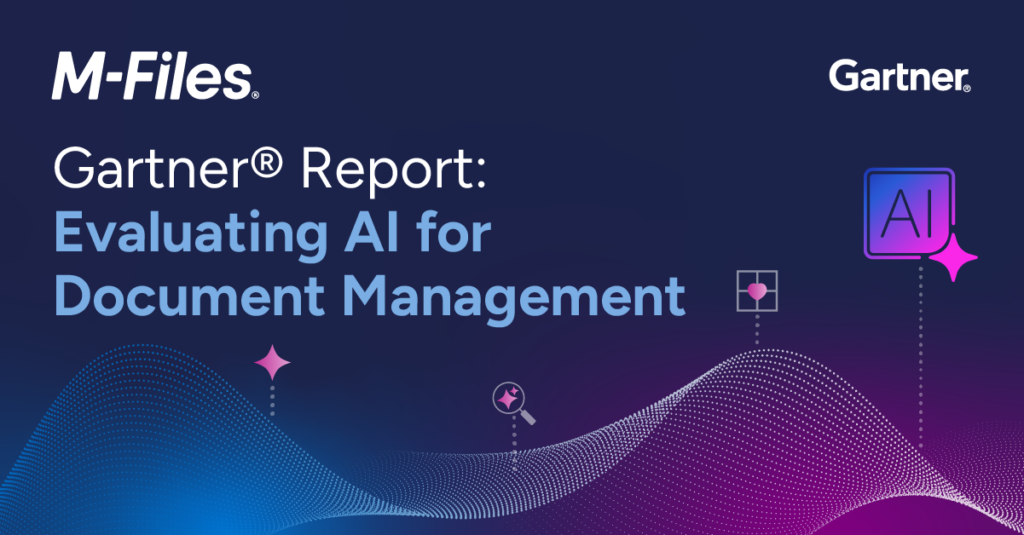 M-files gartner report