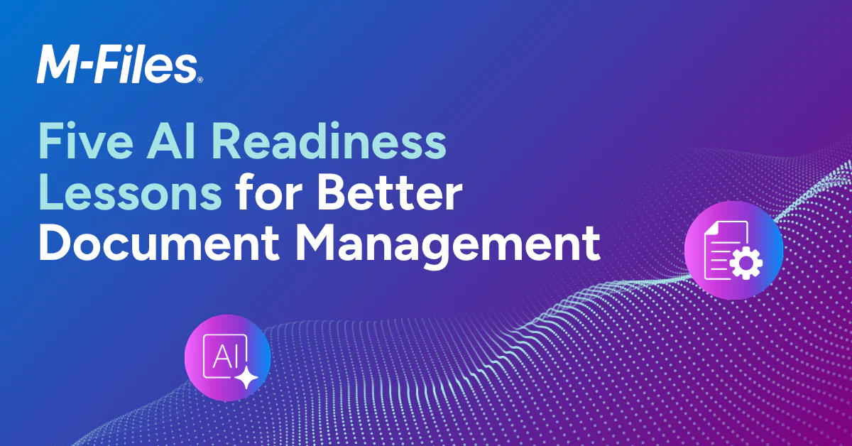 5 AI Readiness Lessons for Document Management